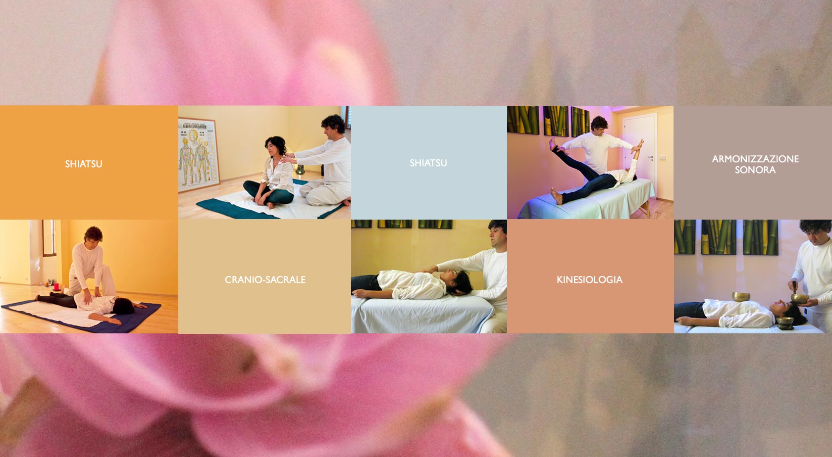 trattamenti benessere naturale - shiatsu, ctanio-sacrale, kinesiologia, armonizzazione sonora