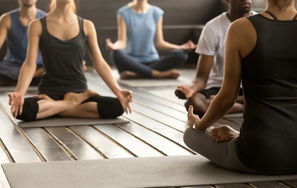 lezione di yoga